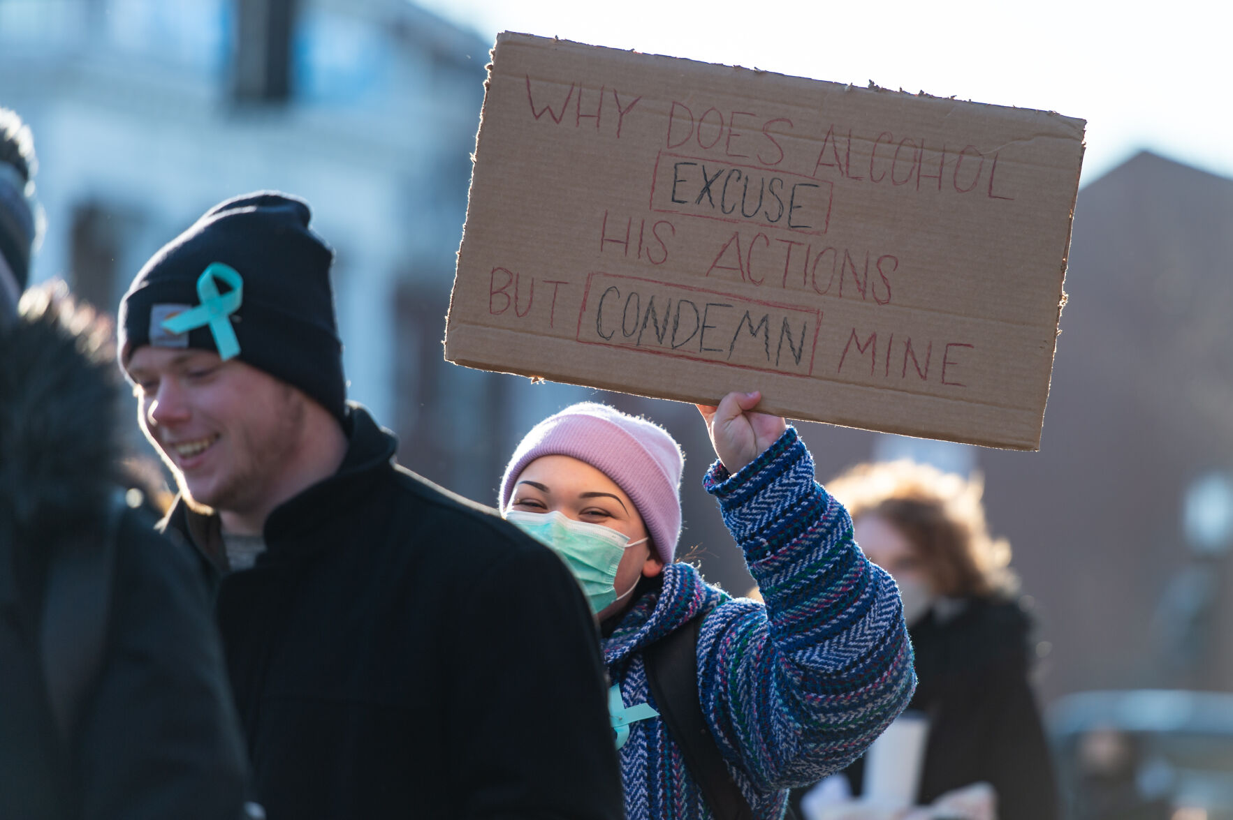 1/21/22 MeToo Protest, Student protests Purdue response to sexual assaults